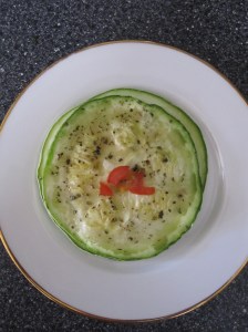 Zucchini Ravioli