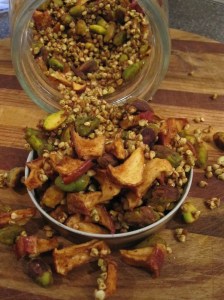 Apple-Pistachio Granola