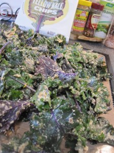 Sun-dried Tomato Kale Chips