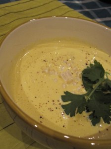Raw Sweet Corn Chowder