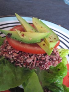 Raw Vegetable Burger
