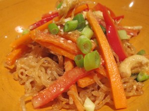 Almond Butter Sesame Noodles