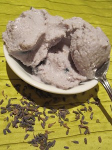 Blue Lavender Ice-Cream
