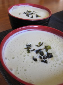 Celery Miso Soup