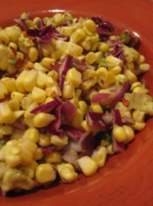 Corn and Avocado Salad