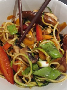 Asian Marinated Mushroom Noodles
