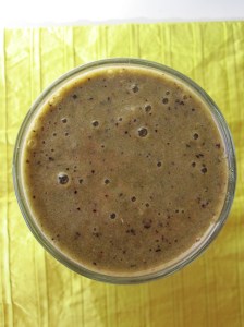 Blueberry-Spinach Smoothie