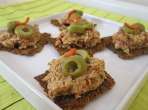 Spicy Sun-Dried Tomato Herb Pate