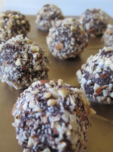 Almond Milk Chocolate Balls