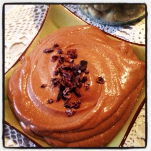 Raw Chocolate Cashew Cream