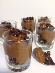 Deconstructed Raw Brownie